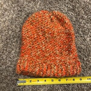 Cozy Orange Knit Beanie